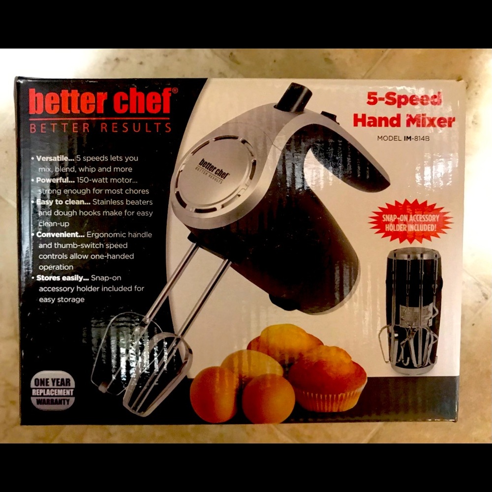 5-speed hand mixer
